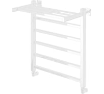 Водяной полотенцесушитель Comfysan Marte-K W-6 60/50 с полкой, белый 012533