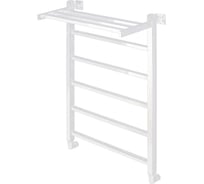 Водяной полотенцесушитель Comfysan Marte-K W-6 80/50 с полкой, белый 012656