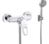 Смеситель для душа однорычажный ViEiR настенный, хром для управления потоком и температурой воды V023561