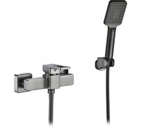 Смеситель для душа однорычажный ViEiR, настенный, графит V353561-G