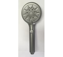 Лейка для душа ручная ViEiR 5 режимов, графит, в пакете, матовое покрытие, ABS-пластик, для современного интерьера, подключение 1/2 VR1046H-5