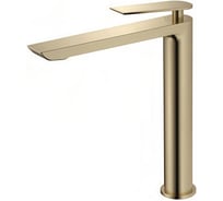 Смеситель для раковины Maretti высокий Campanella, золотой сатин CP32RF847-V