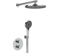 Встроенный смеситель для душа ViEiR на 2 функции хром скрытый монтаж V25003-2