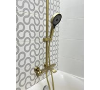 Душевая система ViEiR с термостатом, латунь, хром тропический душ и ручная лейка V343561