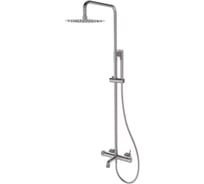 Душевая система ViEiR сатин, верхний и ручной душ, мягкое покрытие V403562-N