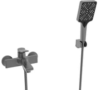 Смеситель для ванны ViEiR однорычажный с коротким изливом графит V243532-G