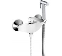 Смеситель для душа/биде ViEiR однорычажный, белый/хром, V333552-F