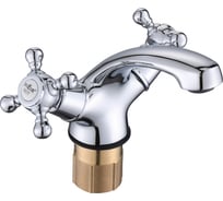 Смеситель для раковины ViEiR двухрычажный, вентильный латунь хром V130111