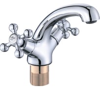 Смеситель для раковины ViEiR двухрычажный, вентильный, латунь хром V140111