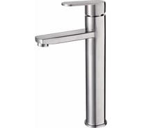 Смеситель для раковины-чаши ViEiR нержавеющая сталь сатин высокий однорычажный V383512