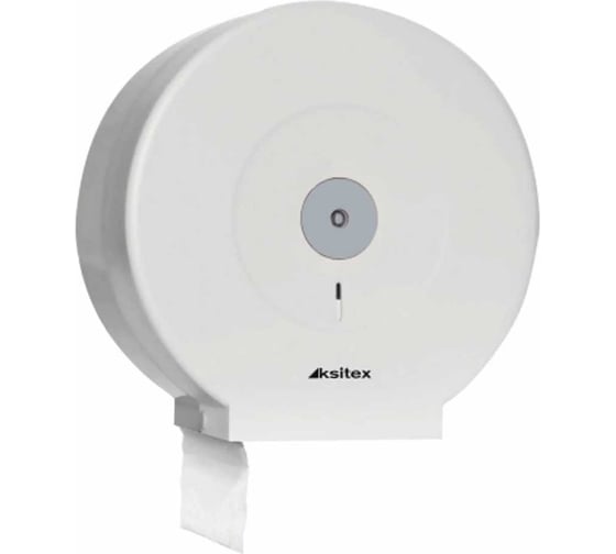 Диспенсер для туалетной бумаги Ksitex белый пластик TH-507W 33186