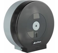 Диспенсер для туалетной бумаги Ksitex чёрный, прозрачный, пластик TH-507B 33188