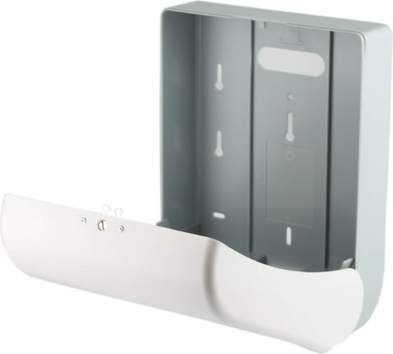Диспенсер листовых полотенец Ksitex Z-сложения TH-603W 33201