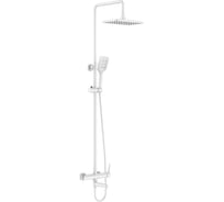 Душевая система однорычажная ViEiR латунь белый верхний душ и ручная лейка для душевой зоны V103562-F