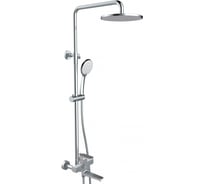 Душевая система однорычажная ViEiR белый/хром верхний душ и ручная лейка V283562-F
