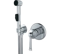 Комплект скрытого монтажа для биде ViEiR круглый латунь хром гигиенический душ V273553