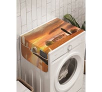 Органайзер для хранения Ambesonne "Винный рай" на стиральную машину, 45x120 см, cwm_9899