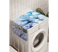 Органайзер для хранения Ambesonne "Одуванчики в росе" на стиральную машину, 45x120 см, cwm_3993