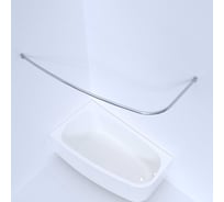 Карниз для шторы на ванну Радомир Рона 168х95 (хром) 1-12-2-0-0-344