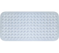 Коврик для ванной комнаты VIDAGE VBM009 HAKE противоскользящий на присосках 39х79, белый 1427009