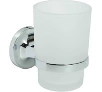 Стакан настенный VIDAGE Ангарка хром, цинк-стекло 1419004