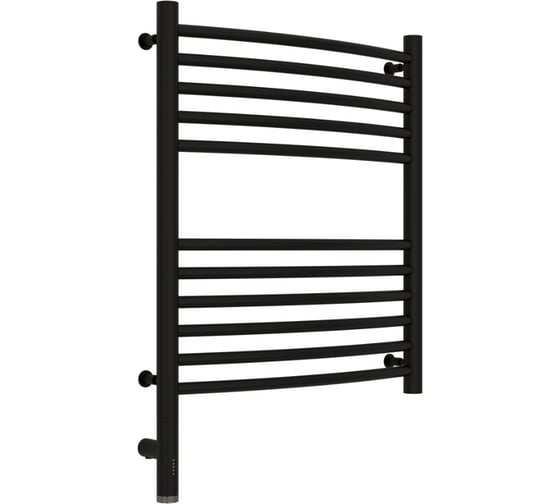 Полотенцесушитель Сунержа РЭБ БОГЕМА 3.0 600х500 / МЭМ левый Матовый чёрный 31-5802-6050 1