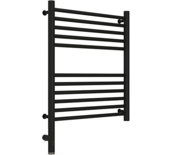 Полотенцесушитель Сунержа РЭБ БОГЕМА 3.0 прямая 600х500 / МЭМ левый Матовый чёрный 31-5804-6050 1