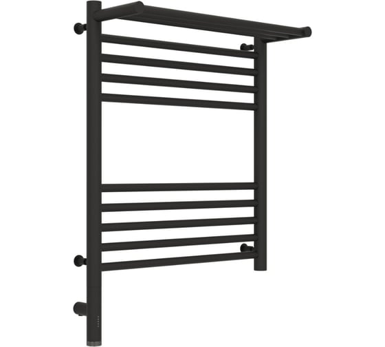 Полотенцесушитель Сунержа РЭБ БОГЕМА 3.0 1П 600х500 / МЭМ левый Матовый чёрный 31-5806-6050 1