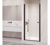 Душевая дверь RGW 80*195 PA-03-B NEW Чёрный/Прозрачное/6 мм 54080308-14