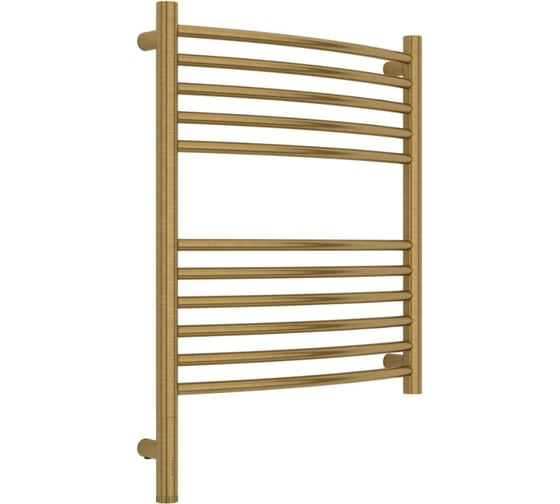 Полотенцесушитель Сунержа РЭБ БОГЕМА 3.1 600х500 МЭМ левый Состаренная латунь 051-6002-6050 1