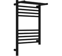 Полотенцесушитель Сунержа РЭБ БОГЕМА 3.1 1П 600х400 МЭМ левый Матовый чёрный 31-6006-6040