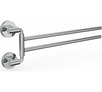 Полотенцедержатель Fora LORD двойной, поворотный, хром FOR-LORD022CR