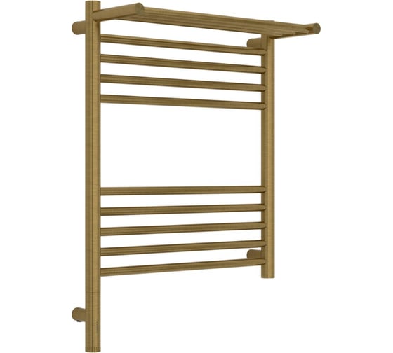 Полотенцесушитель Сунержа РЭБ БОГЕМА 3.1 1П 600х500 МЭМ левый Состаренная латунь 051-6006-6050 1