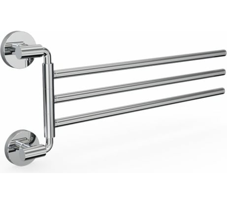 Полотенцедержатель Fora LORD тройной, поворотный, хром FOR-LORD023CR