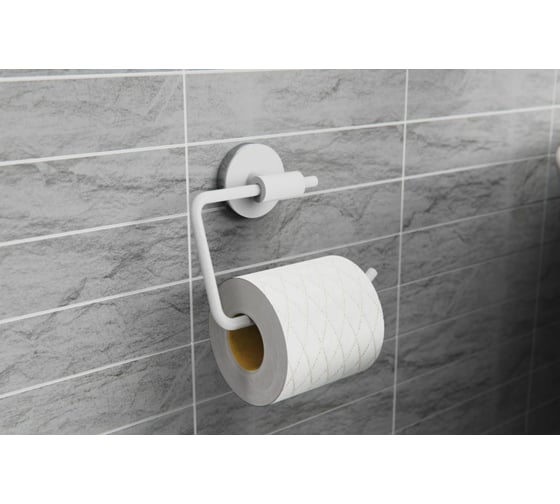 Держатель для туалетной бумаги Fora LORD белый FOR-LORD016WT