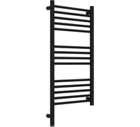 Полотенцесушитель Сунержа РЭБ БОГЕМА 3.1 прямая 800х400 МЭМ левый Матовый чёрный 31-6004-8040