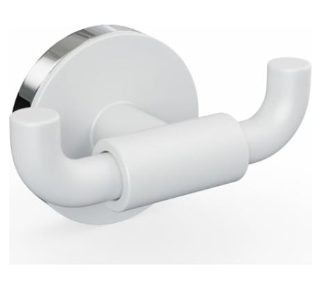 Двойной крючок Fora LORD белый FOR-LORD053WT