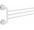 Полотенцедержатель Fora LORD тройной, поворотный, белый FOR-LORD023WT 1