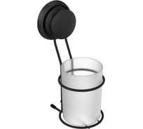 Стакан для ванной Fora GRAFIT одинарный, пластиковый FOR-GRA044