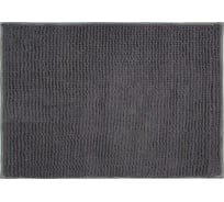 Коврик для ванной VIDAGE Аден 50х70 см, серый, шенилл 1359026