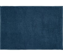 Коврик для ванной VIDAGE Аден 50х70 см, синий, шенилл 1359022