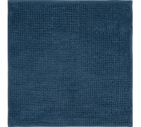 Коврик для ванной VIDAGE Аден 50х50 см, синий, шенилл 1359023