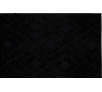 Коврик для ванной VIDAGE Сантус 50х80 см, цвет черный, микрофибра 1359030
