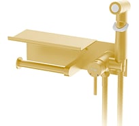 Гигиенический душ FRAP с бумагодержателем и полочкой F2075-3