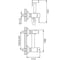 Гигиенический душ FRAP с смесителем F7503-6 2