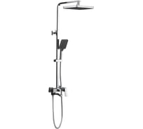 Душевая система FRAP с поворотным изливом, лейкой и верхним душем F2476