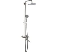 Душевая система FRAP с поворотным изливом, лейкой и верхним душем F24801
