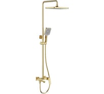 Душевая система FRAP с поворотным изливом, лейкой и верхним душем F2487-3