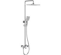 Душевая система FRAP с поворотным изливом, лейкой и верхним душем F2487