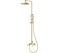 Душевая система FRAP с поворотным изливом, лейкой и верхним душем F2488-3